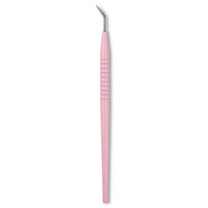 Herramienta para levantar pestañas, cepillo y espátula de doble punta de acero inoxidable para levantar pestañas - Product Image 2