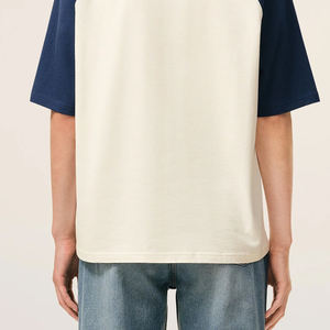 T-shirt homme au design color block, style élégant, fabriqué avec un tissu de qualité supérieure pour un ajustement confortable et décontracté, vêtement décontracté à prix abordable. - Product Image 6