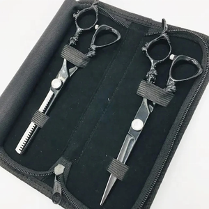 Juego de tijeras personalizadas para corte de pelo, tijeras de peluquería, tijeras de adelgazamiento, tijeras de peluquería - Product Image 4