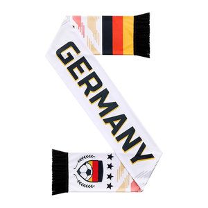 Elegante bufanda de fútbol de alta calidad, tejido acrílico, accesorio cómodo y cálido para aficionados al fútbol y para los días de partido. - Product Image 1