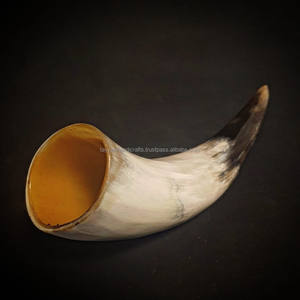 Cuernos para beber vikingos con soporte de cuerno hechos de cuernos de búfalo Fabricante y exportador de India - Product Image 5