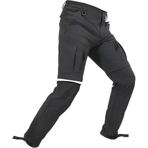 Pantalones de Trekking para Exteriores, Estilo Casual Convertible, Cómodos, 100% Poliéster, Secado Rápido, con Cierre en las Piernas, Múltiples Bolsillos Inteligentes - Product Image 1