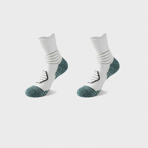 Calcetines Deportivos de Algodón Ecológicos Personalizados al por Mayor para Otoño, Calcetines de Baloncesto Transpirables hasta la Rodilla de Secado Rápido - Product Image 4