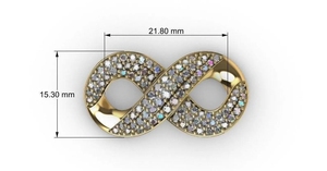 Hot Selling Hip Hop Jewelry Claw Setting 925 Sterling <b>Silver</b> Gold Plated IGI Certified Miami Moissanite Diamond Mosaic <b>Cuban</b> - Product Image 5