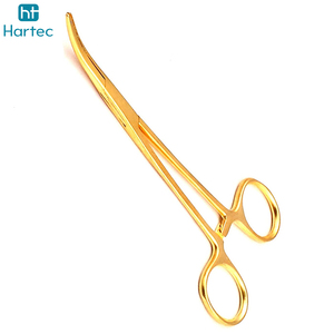 Pince de pêche en acier inoxydable plaqué or, à bec courbé, avec verrouillage, écarteur d'hameçons profonds, équipement de pêche - Product Image 3