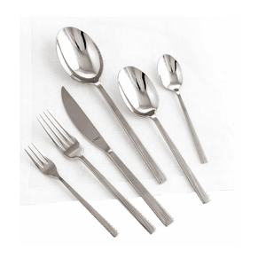 Ensemble de couverts en acier inoxydable poli miroir traditionnel, très vendu, pour la cuisine à domicile et l'utilisation hôtelière - Product Image 1