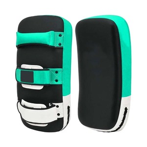 Private Logo Design Custom Colors Sizes High Quality Custom Made Thai Kickboxing Training Pads Quality Leather Punching Arm Pads - Product Image 1