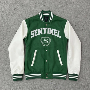 Chaqueta Deportiva Personalizada CLOVIX para Hombre, Estilo Universitario, Invernal, Resistente al Viento, Transpirable, Ecológica, 100% Algodón, Estilo Casual - Product Image 3