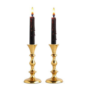 Juego de Portavelas Cónicos Plateados al por Mayor, Exclusivos Candelabros Metálicos Minimalistas para Centro de Mesa de Boda, Decoración de Hogar de Lujo - Product Image 6