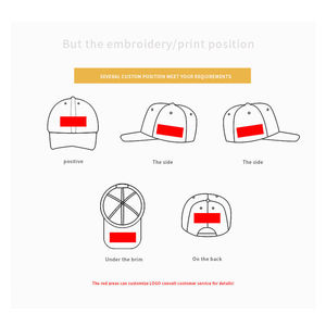 Gorra de Béisbol de Alta Calidad, Gorra 3D Personalizada de Moda, Gorra de 6 Paneles en Oferta - Product Image 3