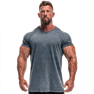 Bodybuilder Muscle Fit T Shirt Men Workout Fitness Wear Tee Shirts Men's Short Sleeve Gym <b>Trainer</b> T Shirts Mens - Product Image 3