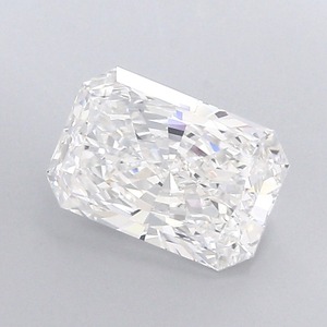 Diamant CVD radiant 4,06 carats, couleur D, pureté VVS2, pierre cultivée en laboratoire, pour bague de fiançailles, bijoux fins, finition excellente. - Product Image 1