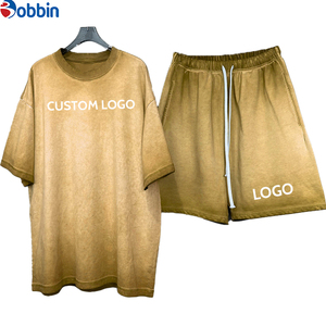 Conjunto Deportivo Cómodo Unisex para Hombre, Camiseta Holgada Oversize y Pantalones Jogger, Estilo Urbano, Transpirable, Personalizable - Product Image 6