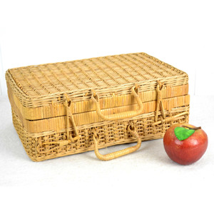 Maleta de almacenamiento plegable, mejor precio al por mayor, maletas de ratán, decoración estilo boho, maletas. - Product Image 3