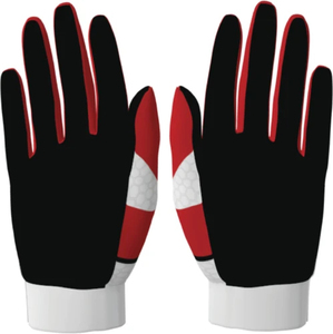 Guantes de Bateo de Cuero de Alta Calidad Sinewy Sports, Negros y Amarillos, Duraderos, Transpirables, Ligeros, con Cierre de Gancho y Bucle, Unisex para Adultos - Product Image 3