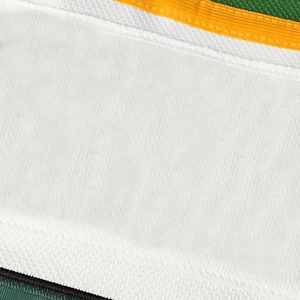 Nueva Camiseta de Hockey sobre Hielo para Adultos, Personalizada 2026, con Rayas Negras y Verdes, Cuello en V, Manga Larga, Corte Holgado, 100% Poliéster - Product Image 4