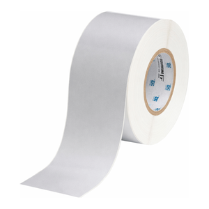 Étiquettes autocollantes Brady en PET argent mat avec adhésif acrylique pour l'identification des actifs industriels - Product Image 1