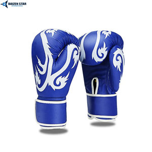 Guantes de Boxeo de Cuero PU para Entrenamiento y Sparring, Guantes de Cuero Sintético con Logotipo Personalizado para Hombres y Mujeres - Product Image 2