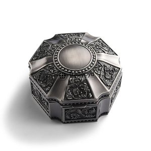 Caja Decorativa Metálica Premium, Solución de Almacenamiento Elegante de Tradebyd - Product Image 2