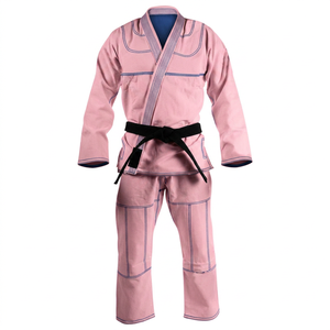 Kimono de Jiu-Jitsu noir professionnel pour adultes, avec sacs de transport, design personnalisé, en tissu respirant et écologique, unisexe - Product Image 4