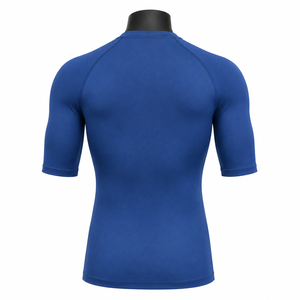 Mens Short Sleeve <b>Compression</b> <b>Shirt</b> Breathable Eco-Friendly Quick Dry Base Layer Rash Guard for Workout Gym Fitness - Product Image 3