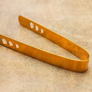 Premium Gold Ice <b>Tongs</b> Stainless Steel Sugar, Ice Cube & Appetizer <b>Serving</b> <b>Tongs</b> - Product Image 4