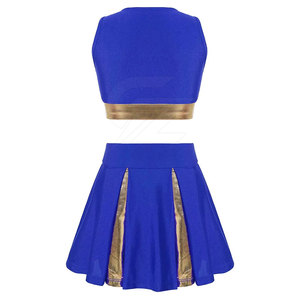 Uniforme de Animadoras para Adultos, Diseño Personalizado, Precio Económico, Fabricación en Fábrica, Último Diseño, Venta Caliente, 100% Poliéster, Servicio OEM - Product Image 2