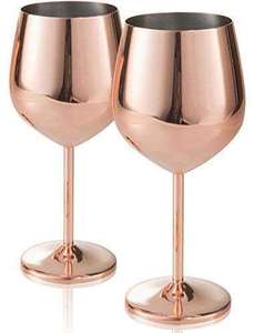 Bold Blossom Direct Factory Sale Shatterproof Red Black Silver Rose Gold Double Wall Stainless Steel 300ml Modern Wine Glasses - Product Image 4