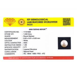 Loose Pearl 5.2 Carat Luxury Gemstone for Fine Jewelry - Product Image 3