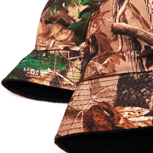 Chapeau Bob à Motif Camouflage Unisexe Style Toile pour l'Extérieur Printemps-Été Vêtement Décontracté pour Adulte - Product Image 6