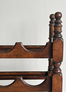 Support à vin vintage en bois, 3 niveaux, autoportant, avec tiroir de présentation, lavage à la main uniquement, support en bois - Product Image 6
