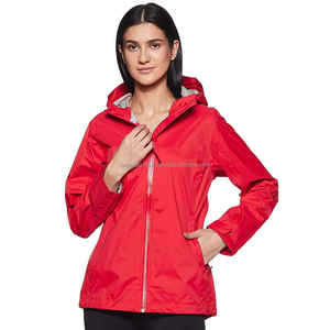 2025 Most Trending Custom Women's Windproof Outdoor Boxy Fit Drop Shoulder Casual Soft <b>Shell</b> Windbreaker Jacket For Women - Product Image 1