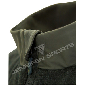 Outdoor Hunting Wool Padded Vest Windproof Fabric For All Seasons Multi Pocket Hunting Vest For Hunters - Product Image 4