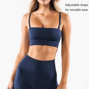 Nuevos Conjuntos de Yoga Deportivos para Mujer al por Mayor 2026: Leggings Elásticos Anti-Pilling y Top con Espalda Estilizada, Sujetador Deportivo de Belleza, Ropa de Gimnasio - Product Image 4