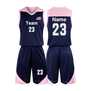 Uniformes de Baloncesto Personalizados para Hombre, Jersey de Poliéster, Pantalones Cortos Transpirables de Secado Rápido con Efecto Agrietado, Conjuntos para Equipo - Product Image 4
