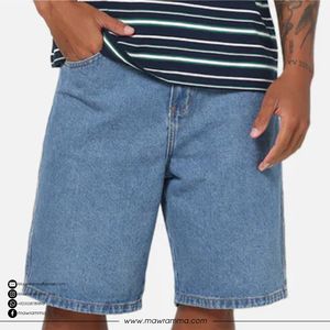 Pantalones Cortos de Mezclilla Desgastados para Hombre 2026, Shorts Vaqueros Vintage de Alta Calidad, Estilo Casual Clásico para Verano, Venta al Por Mayor - Product Image 2