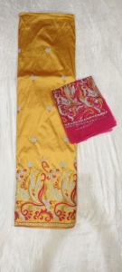 Nuevo Modelo 2026 de Tela Nigeriana George para Vestidos de Fiesta, con Bordado de Flores en Tafetán de Seda, Estilo Moderno - Product Image 5