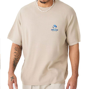 Camiseta de Manga Corta para Hombre, Talla Grande, 100% Algodón, 300g, Transpirable, Personalizable, Corte Holgado - Product Image 4