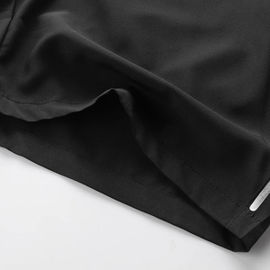 Shorts de course et de fitness pour hommes, de qualité supérieure, personnalisés, taille élastique, motif uni, style décontracté, fabriqués au Pakistan - Product Image 6