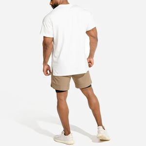 Camisetas Personalizadas de Alta Calidad para Hombre, 100% Algodón Supima de Bambú Peinado, Cuello Redondo, Hombros Caídos - Product Image 6