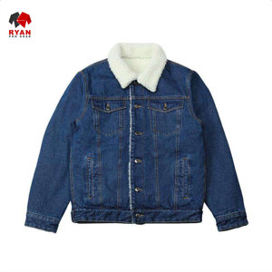 Veste en jean personnalisée Ryan Pro Gear pour hommes avec logo personnalisé, design ODM - Product Image 1