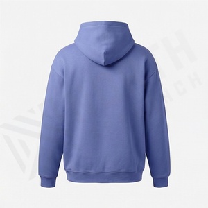 Sweat-shirt à capuche surdimensionné personnalisé imprimé et brodé, en molleton de coton doux, pour homme et femme, couleur personnalisée - Product Image 2