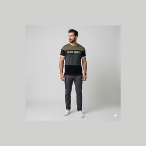 REXFIT SPORTS Camisetas Deportivas de Manga Larga para Hombre, Material de Punto Ligero, Ropa Casual de Marca OEM - Product Image 1