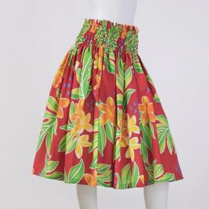 Atuendo Festivo Polinesio Luau con Estampado Floral y Bordado para Baile Hula, Diseño de Dobladillo Ancho y Fluido, Ajuste Cómodo, Ropa de Otoño para Mujer, Estilo Isleño - Product Image 1