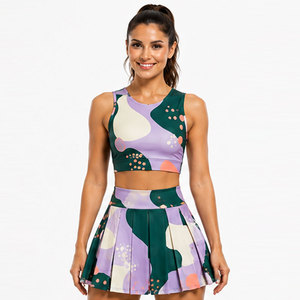 Uniforme de cheerleading haut de gamme pour adultes avec tissu respirant 100% polyester pour les compétitions et l'entraînement - Product Image 1