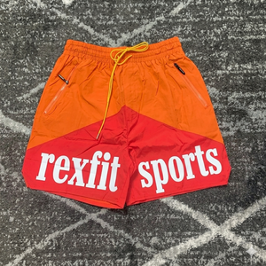 กางเกงขาสั้นออกกำลังกายไนลอนแบบกำหนดเอง REXFIT SPORTS สำหรับผู้ชาย กางเกงวิ่งน้ำหนักเบา กางเกงฝึกซ้อม มีกระเป๋าซิป ผู้ผลิตชุดกีฬา กางเกงขาสั้นกีฬา - Product Image 5