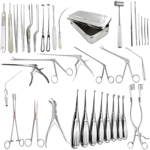 Ensemble d'instruments de rhinoplastie de qualité supérieure, 35 pièces, instruments chirurgicaux ORL avec conteneur de stérilisation, manuel, certifié CE, classe II - Product Image 4