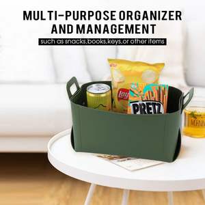 Organisateur de table en cuir pour homme : porte-monnaie, montre, téléphone, pièces de monnaie – Rangement de bureau, organiseur de chevet, idéal pour les voyages - Product Image 2