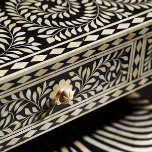 Mesa de Centro de Diseño Moderno con Incrustaciones de Hueso, Ecológica, Hecha a Mano, Duradera, Personalizable, para Hogar, Hotel, Sala de Estar, Natural - Product Image 2