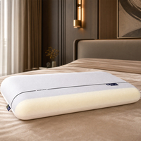Oreiller ergonomique en mousse à mémoire de forme respirante pour soulager les douleurs aux épaules, avec un confort quotidien et un soutien pour le sommeil